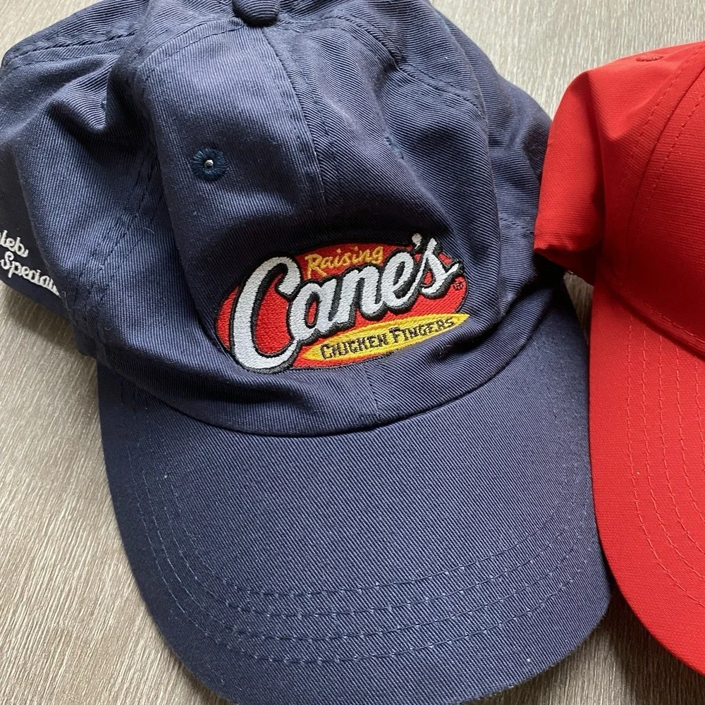 Raising Canes Bundle Logo Hats/ Baseball Hats Caps One Size Merch 1471